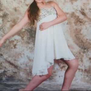 Pretty dance competition recital show dress up Halloween. Child large.